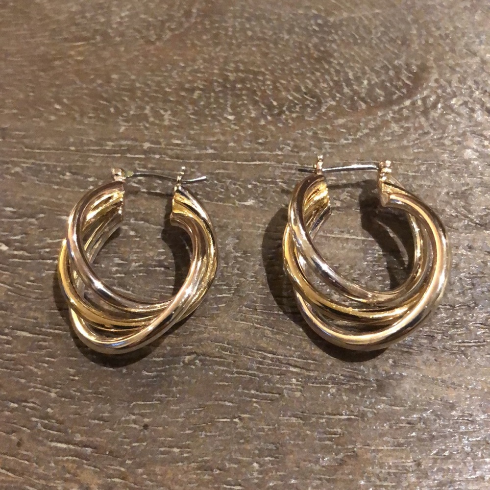 Light Gold Earrings